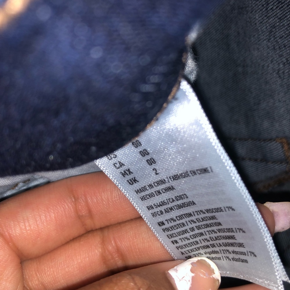 Denim shirt jeans, American eagle, Next level stretch.
